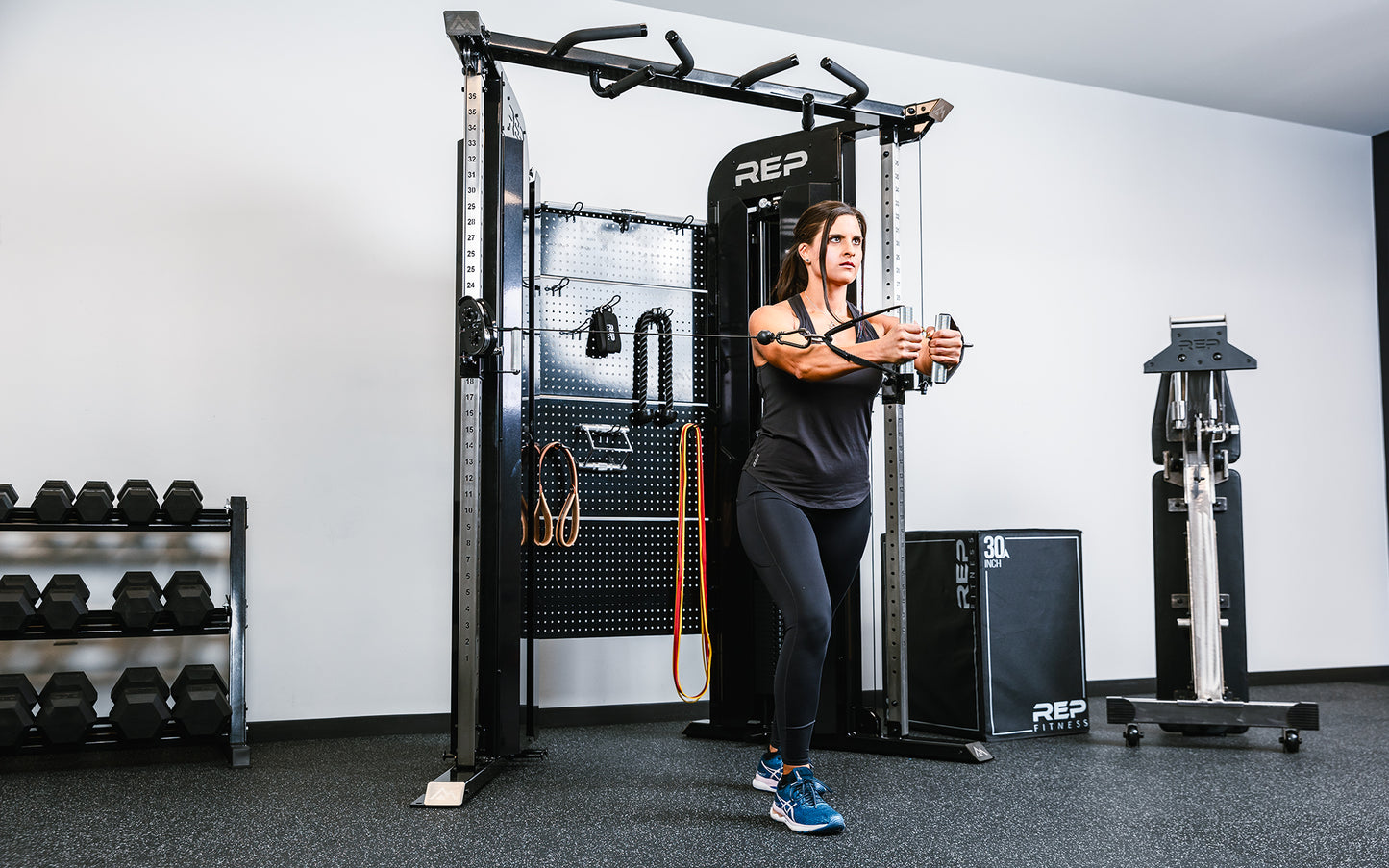 Rep Fitness - Arcadia Max Functional Trainer - Metallic Black