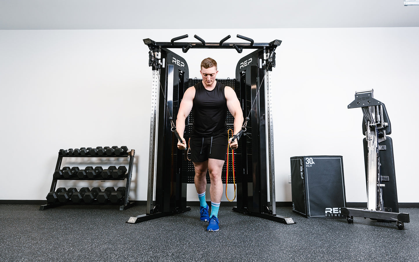 Rep Fitness - Arcadia Max Functional Trainer - Metallic Black