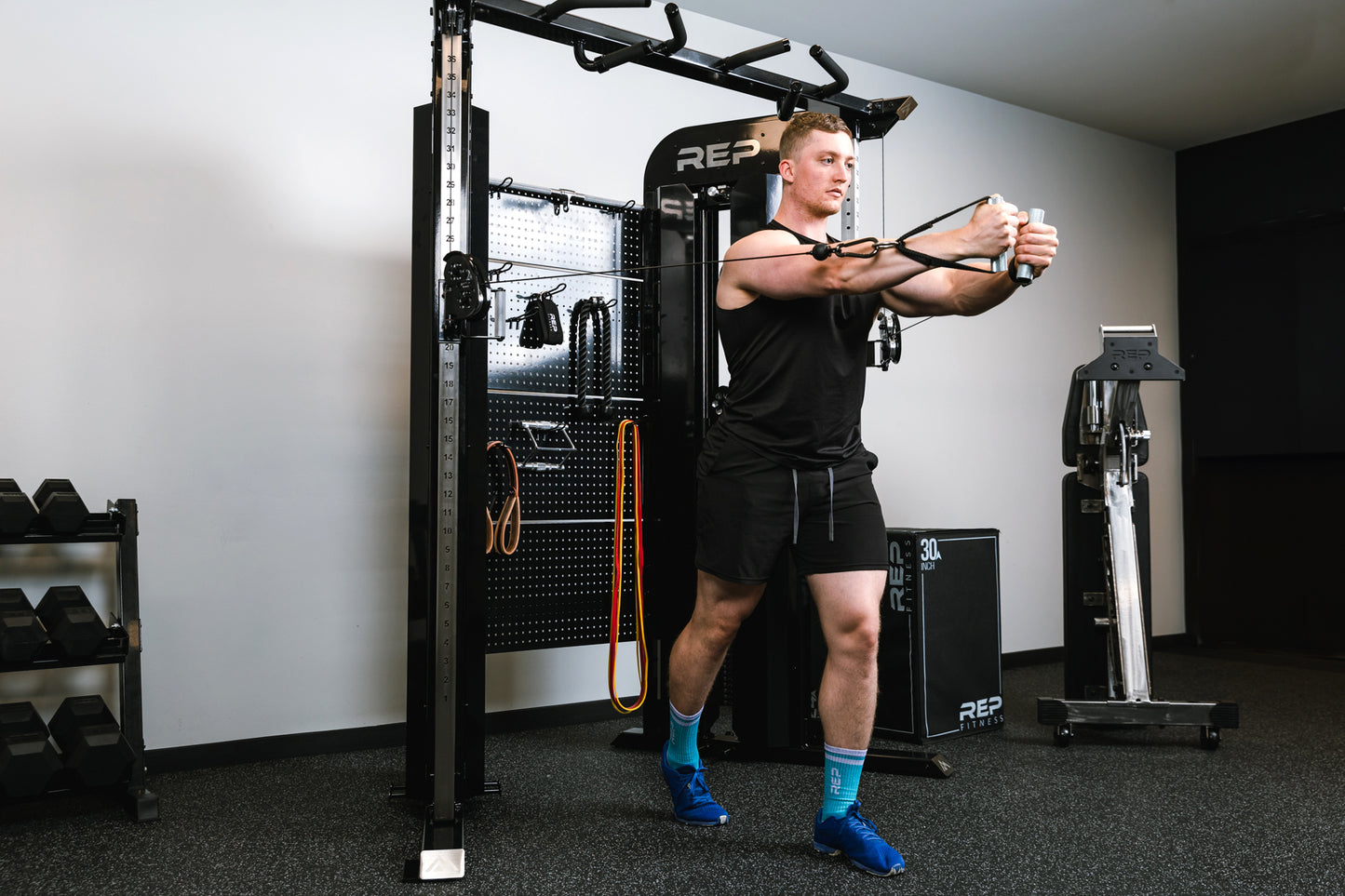 Rep Fitness - Arcadia Max Functional Trainer - Metallic Black