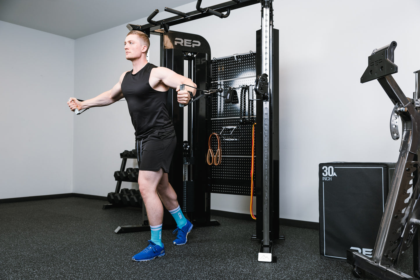 Rep Fitness - Arcadia Max Functional Trainer - Metallic Black