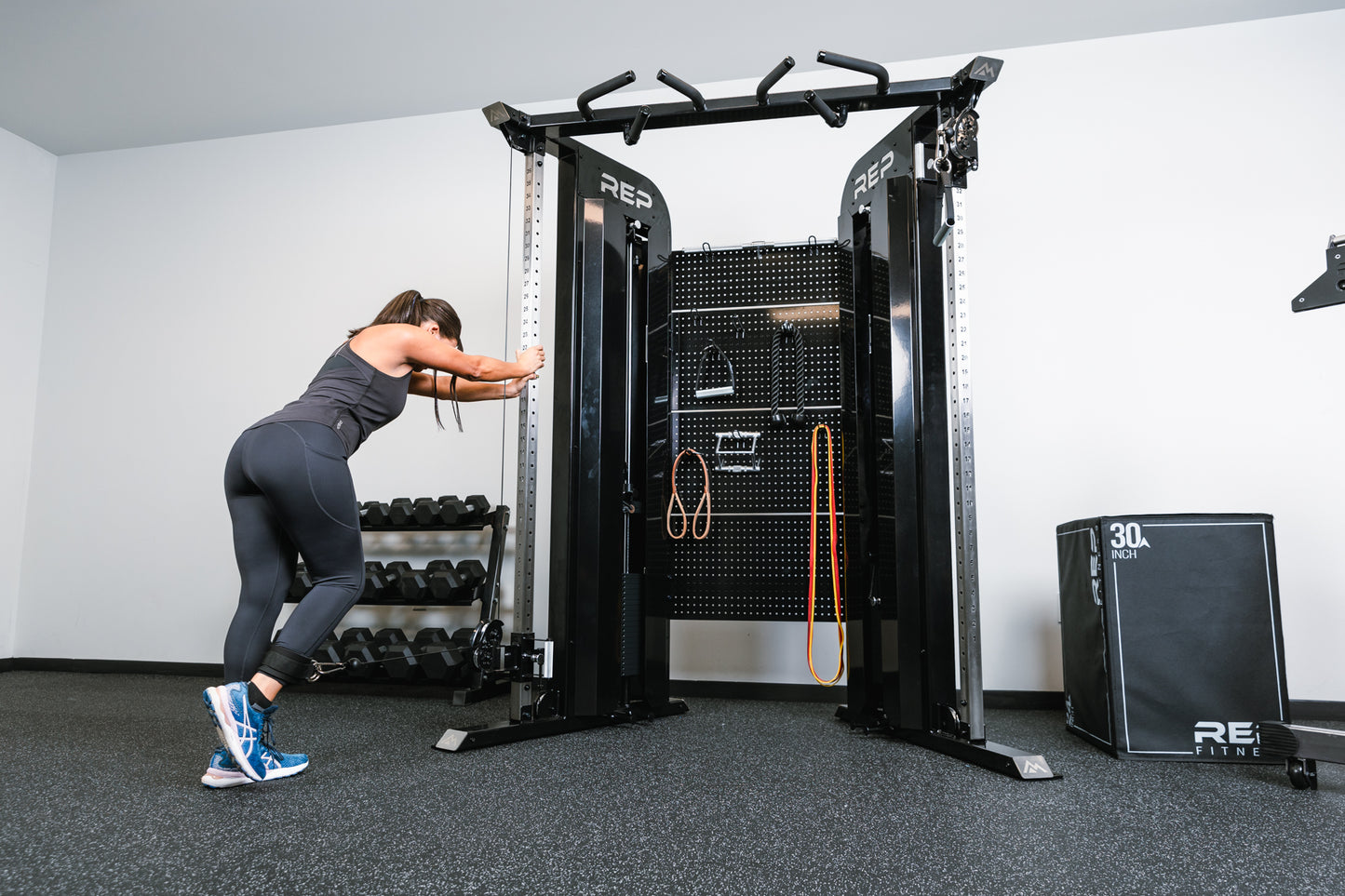 Rep Fitness - Arcadia Max Functional Trainer - Metallic Black