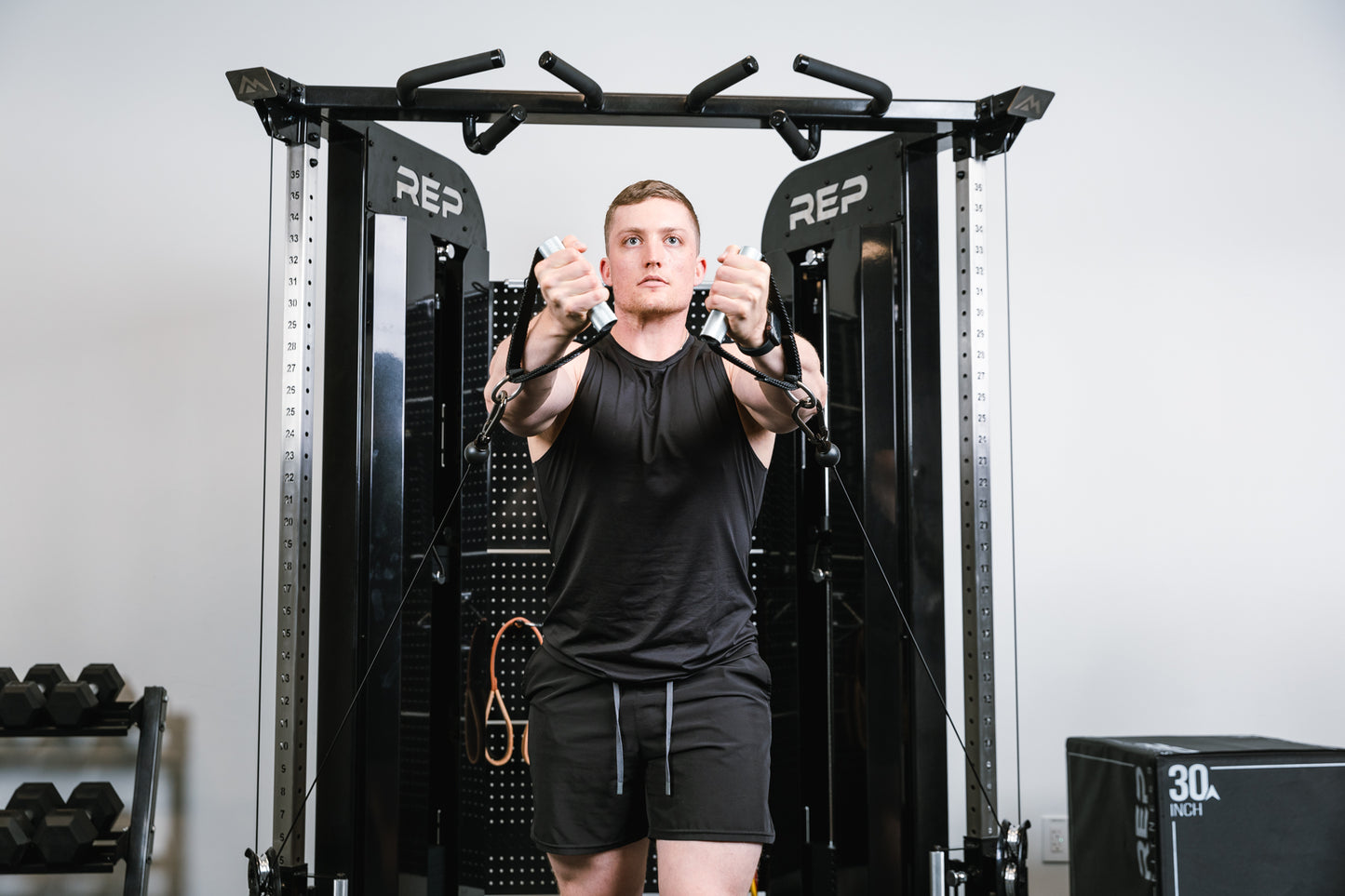 Rep Fitness - Arcadia Max Functional Trainer - Metallic Black