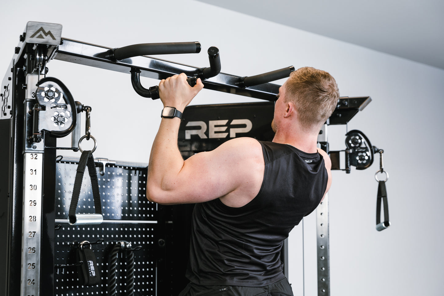 Rep Fitness - Arcadia Max Functional Trainer - Metallic Black