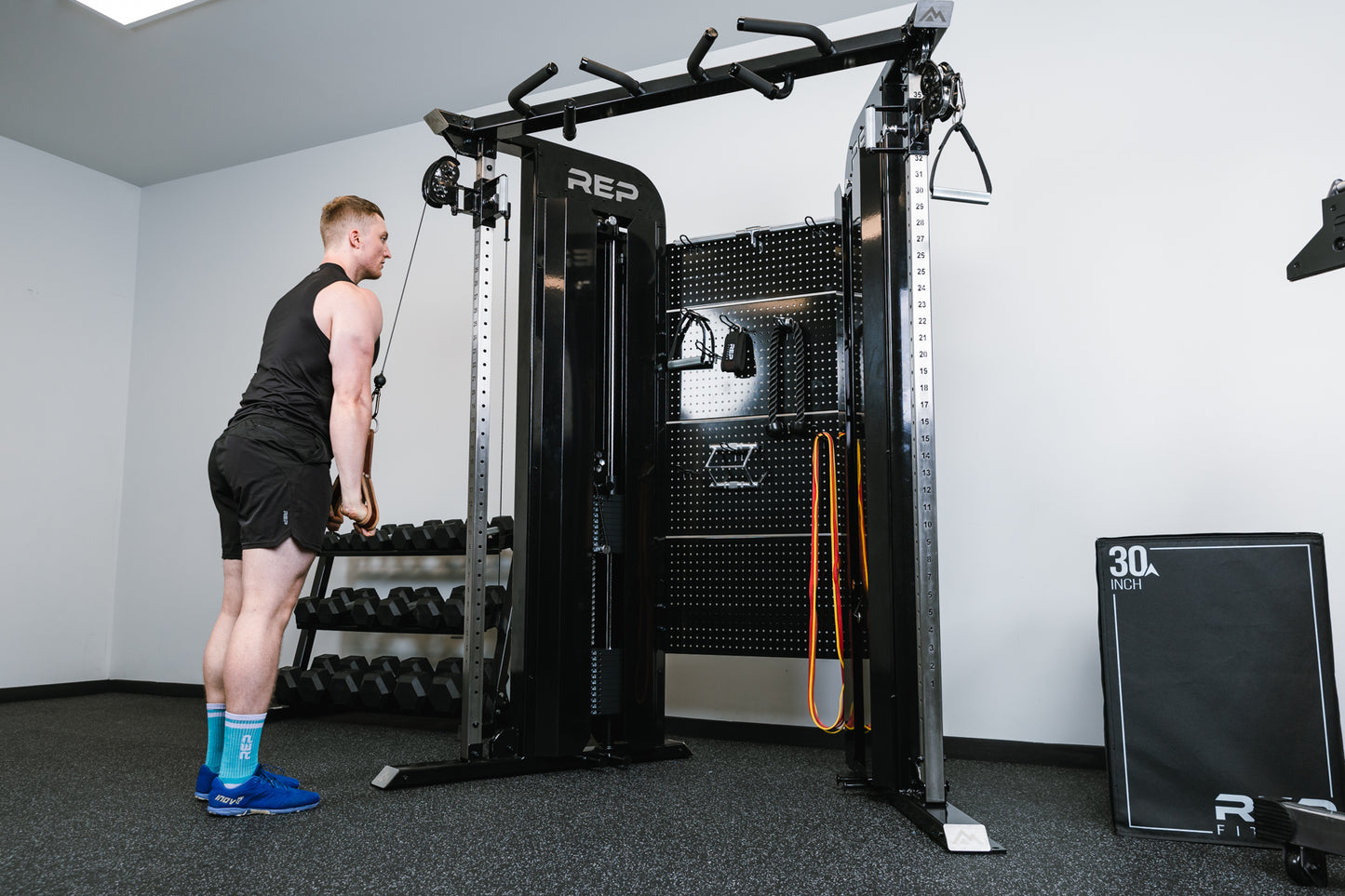 Rep Fitness - Arcadia Max Functional Trainer - Metallic Black