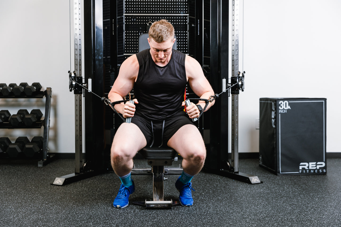 Rep Fitness - Arcadia Max Functional Trainer - Metallic Black