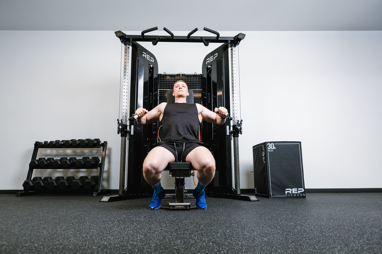 Rep Fitness - Arcadia Max Functional Trainer - Metallic Black