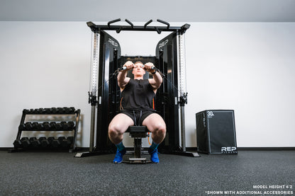 Rep Fitness - Arcadia Max Functional Trainer - Metallic Black