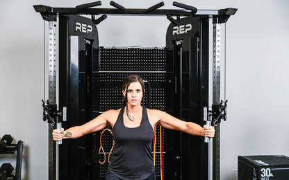 Rep Fitness - Arcadia Max Functional Trainer - Metallic Black