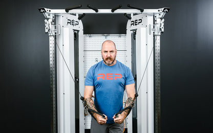 Rep Fitness - Arcadia Max Functional Trainer - Metallic Black