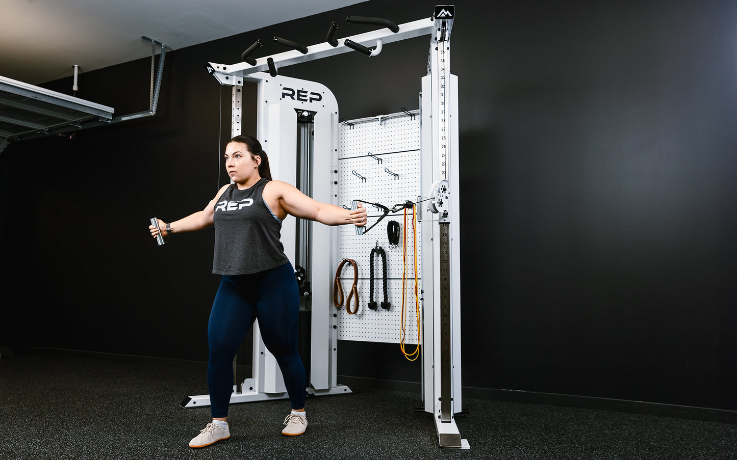 Rep Fitness - Arcadia Max Functional Trainer - Metallic Black