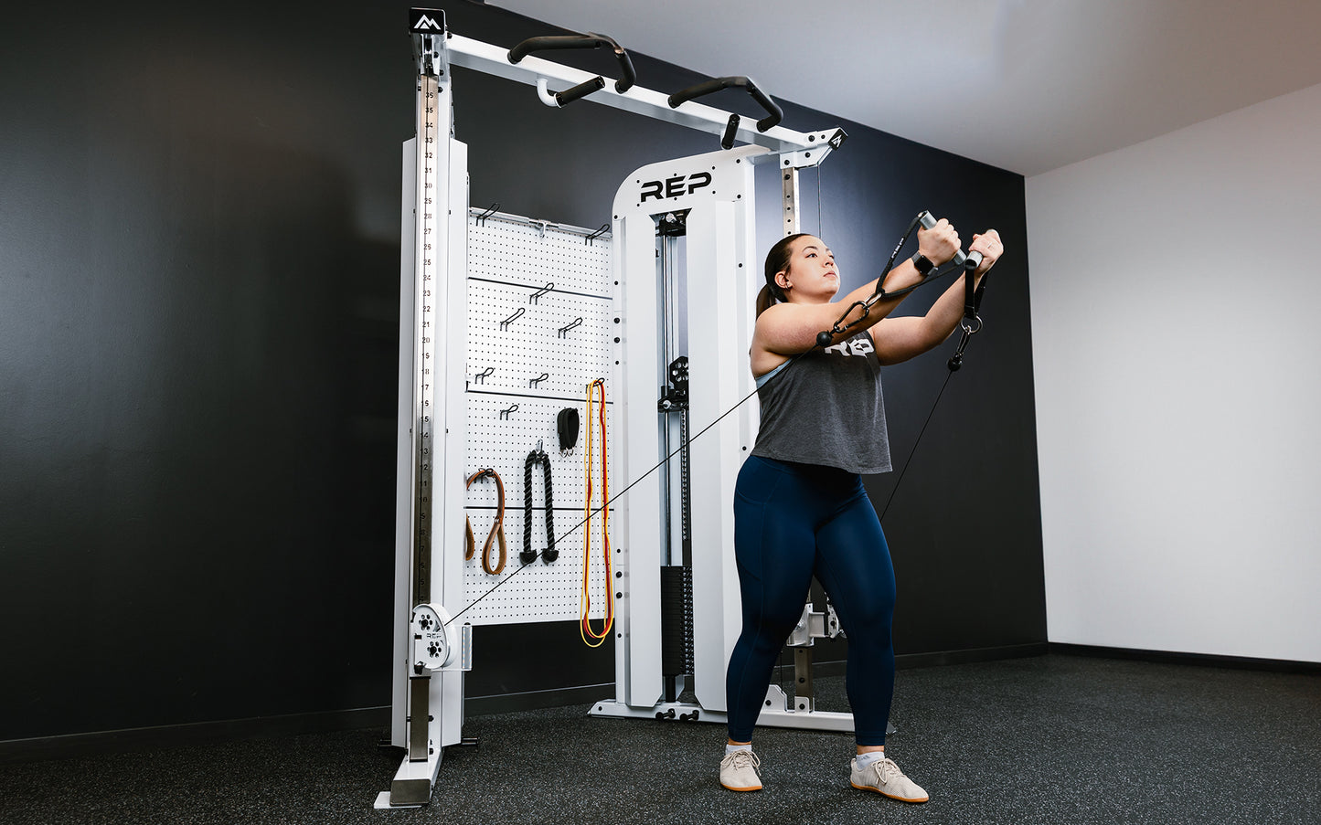 Rep Fitness - Arcadia Max Functional Trainer - Metallic Black