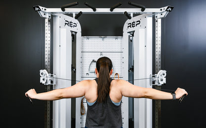 Rep Fitness - Arcadia Max Functional Trainer - Metallic Black