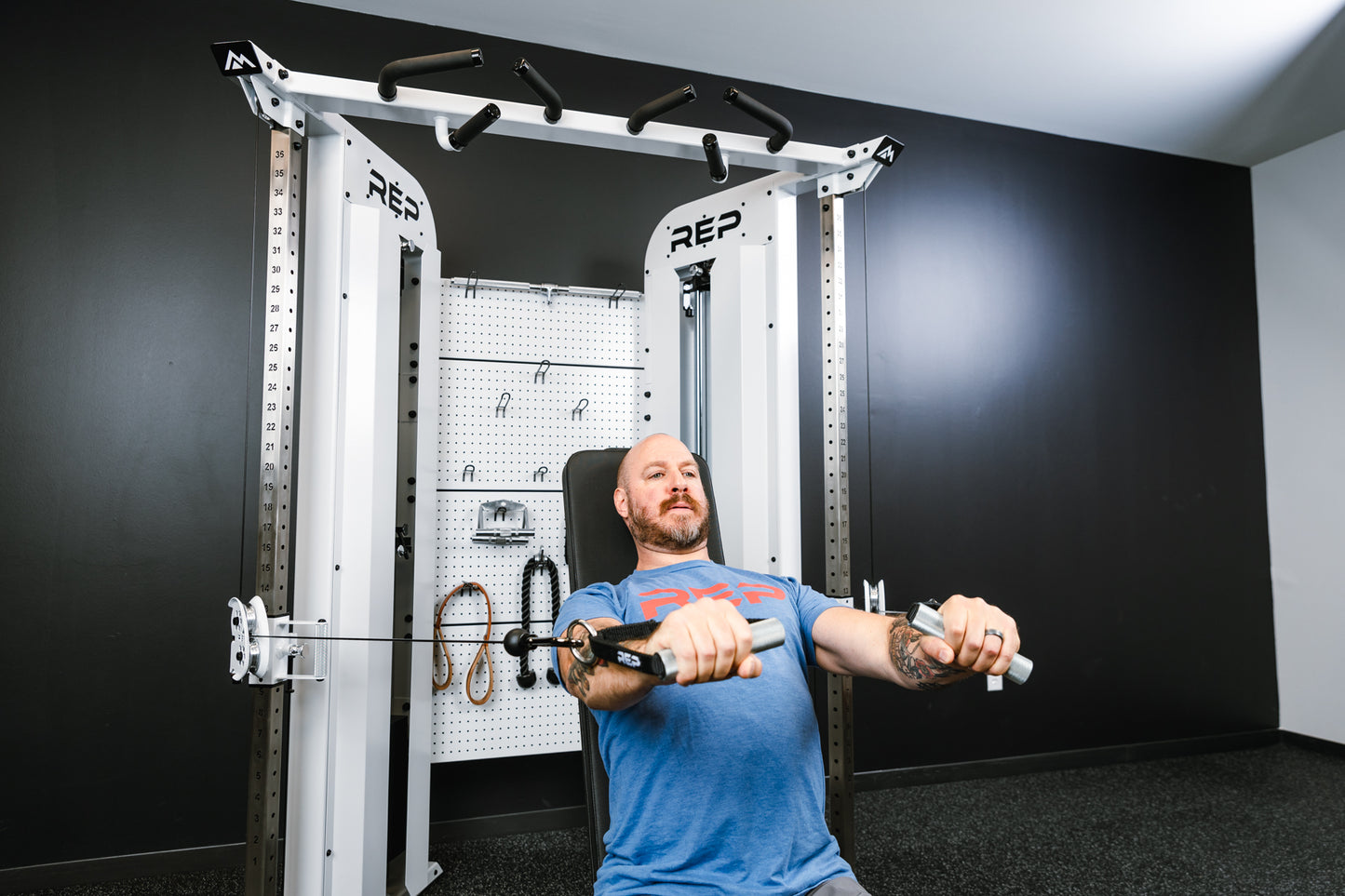 Rep Fitness - Arcadia Max Functional Trainer - Metallic Black