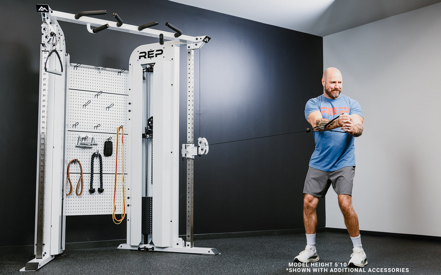 Rep Fitness - Arcadia Max Functional Trainer - Metallic Black