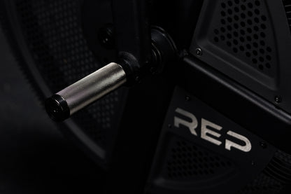 Rep Fitness - Strive Airbike with VPR Detail view knurl foot rest- Gym Equip