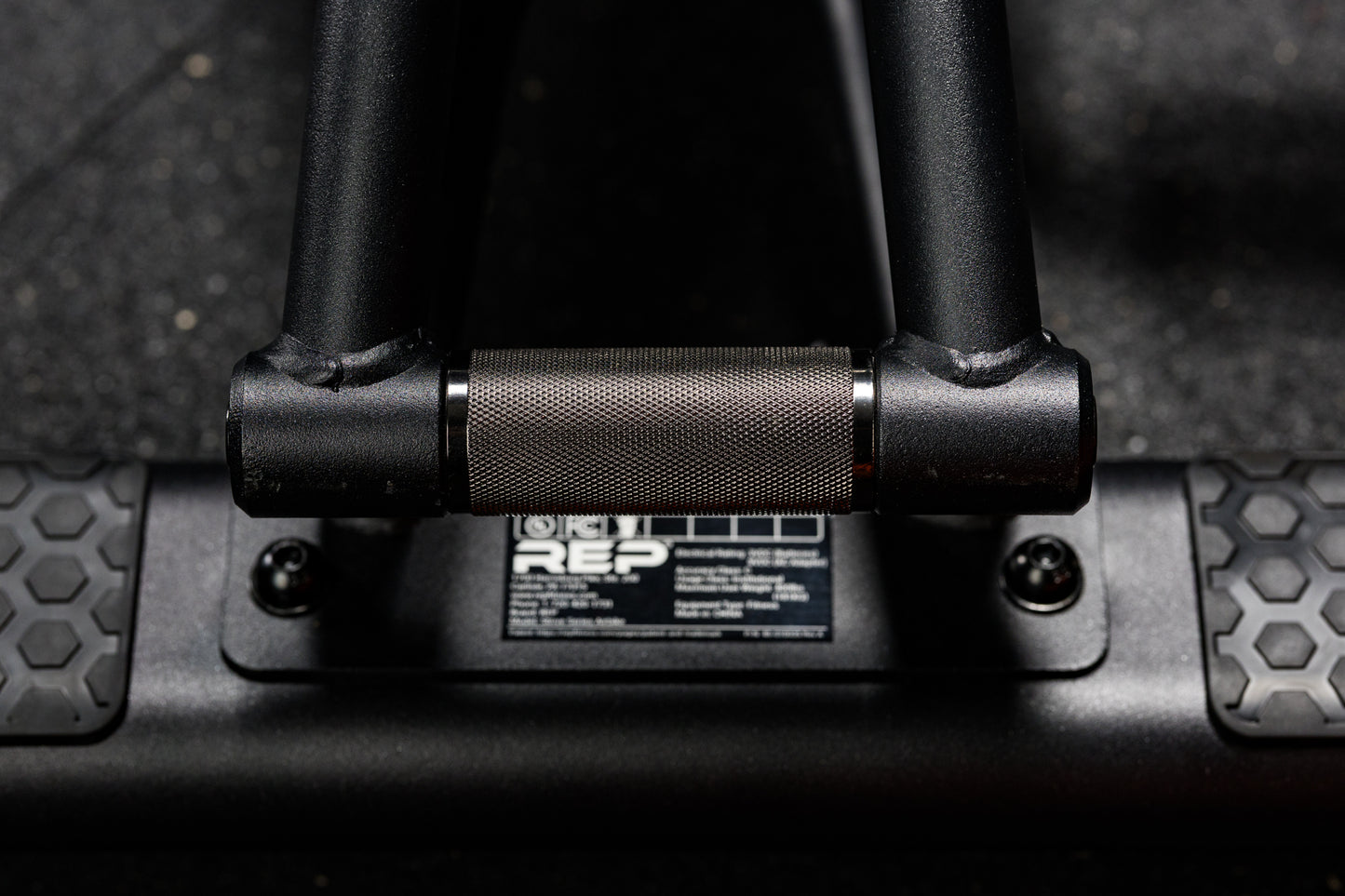 Rep Fitness - Strive Airbike with VPR Detail view knurl handle - Gym Equip