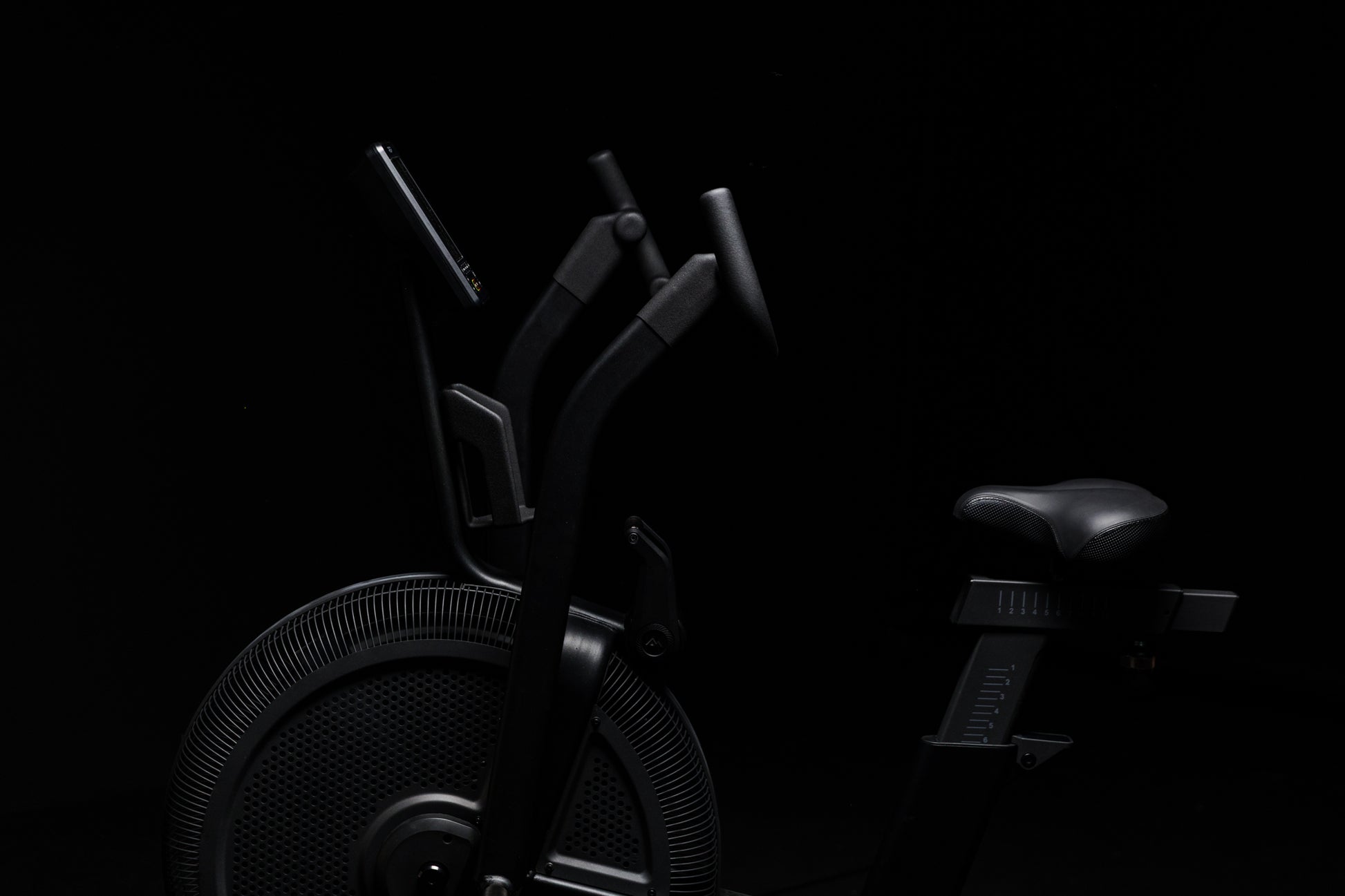 Rep Fitness - Strive Airbike with VPR stylish photo side on - Gym Equip