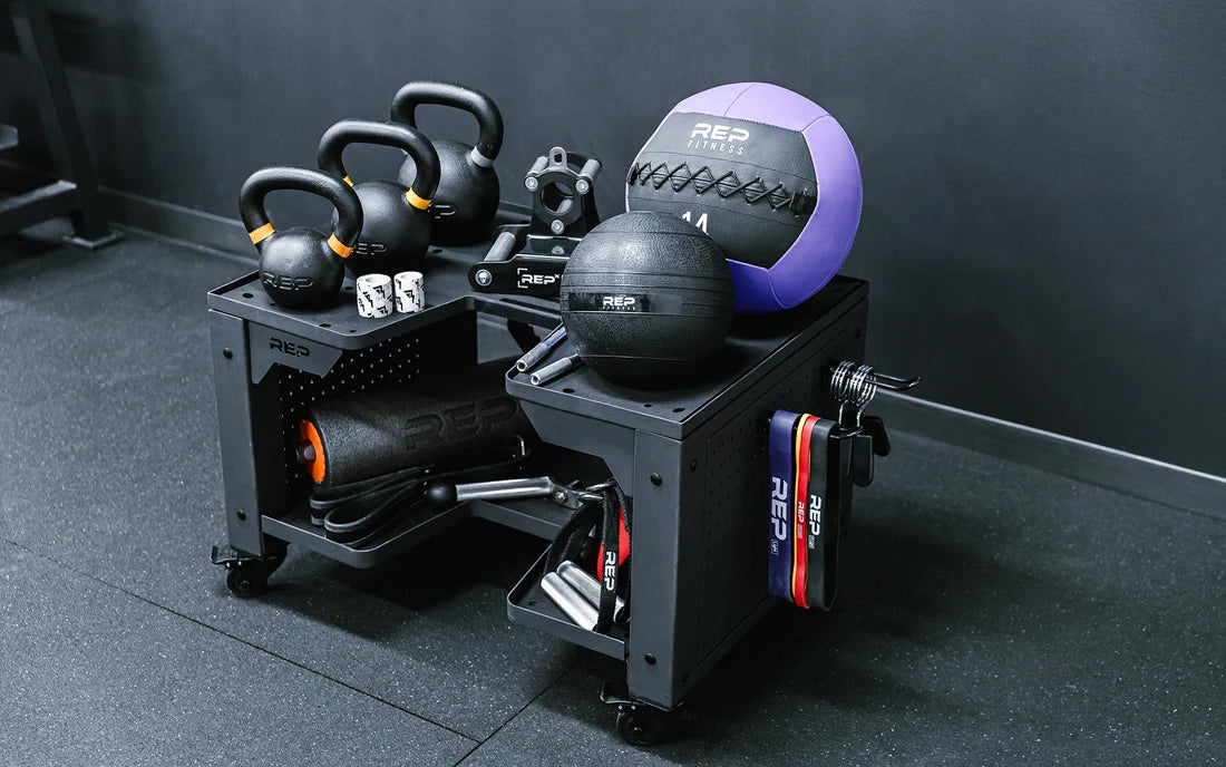 REP® Dumbbell Storage Cart