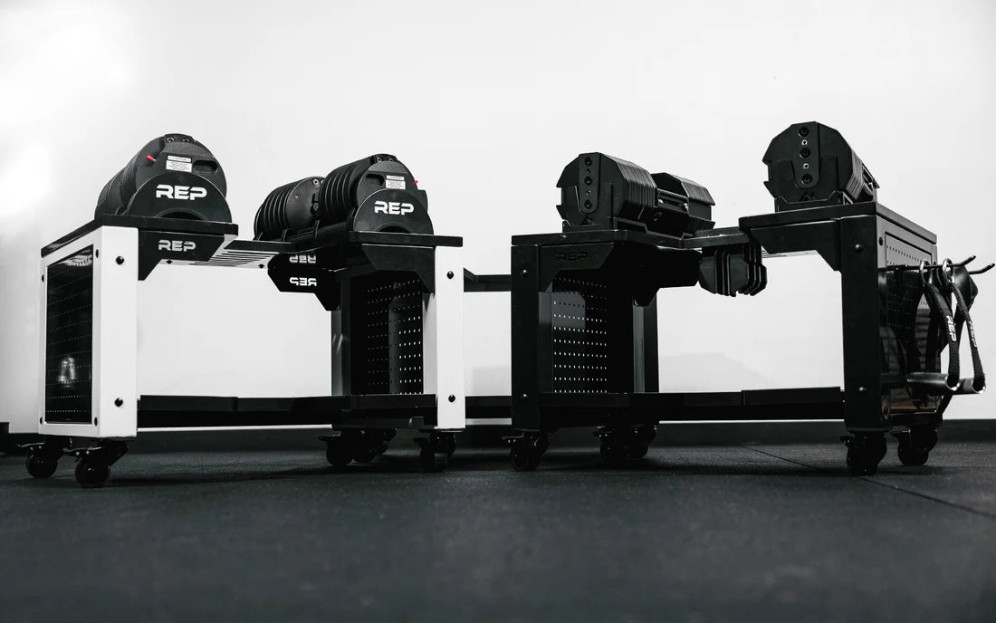 REP® Dumbbell Storage Cart