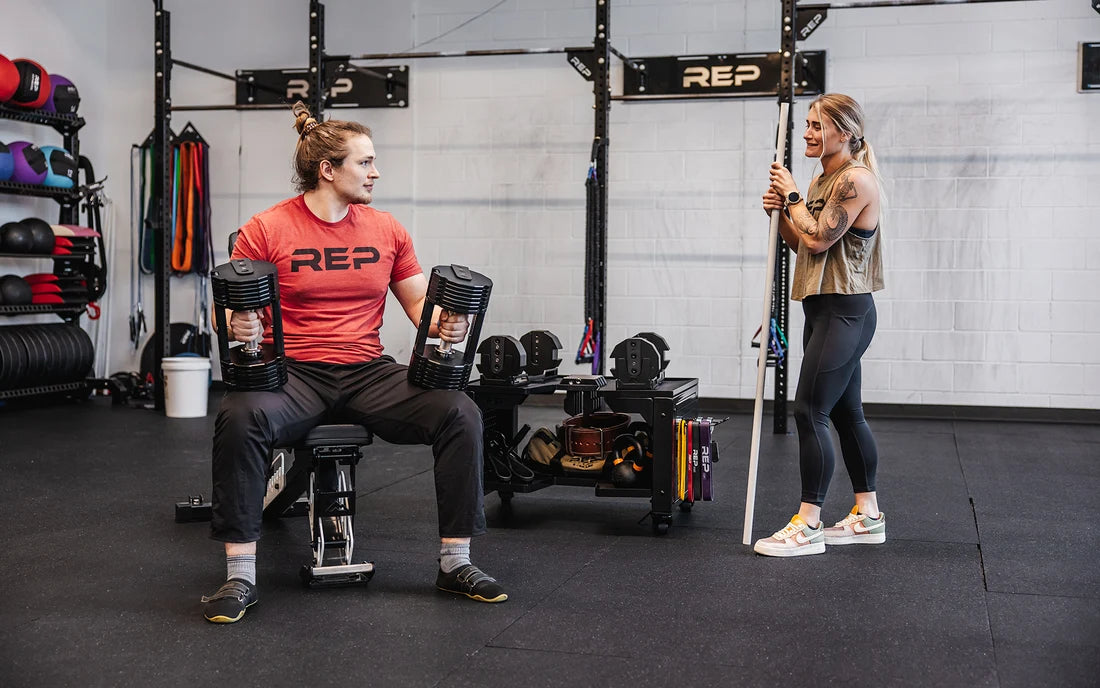 REP® Dumbbell Storage Cart
