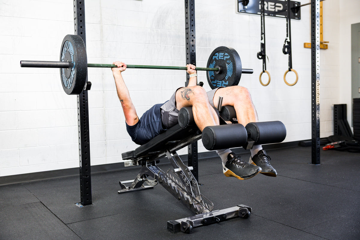REP Fitness Adjustable Bench Leg Roller Attachment 2.0