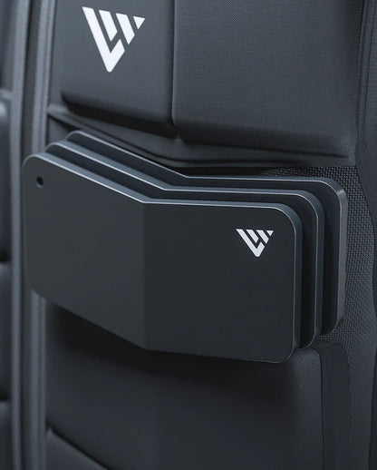 Close up of weights in Evrvest Weighted vest | Gym Equip
