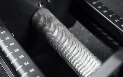 Rep Fitness - Rep x Pepin adjustable dumbbell Knurling - Gym Equip