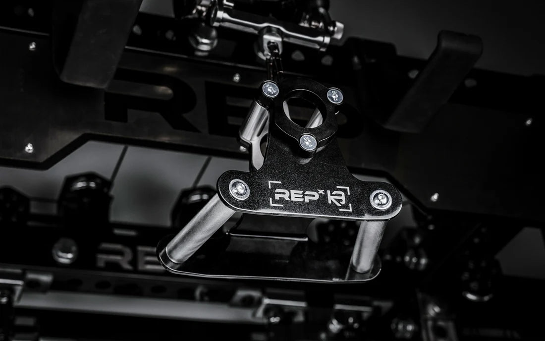 REP® X Kleva Built® Angled Atlas™ Close-Grip Cable And Landmine Attachment