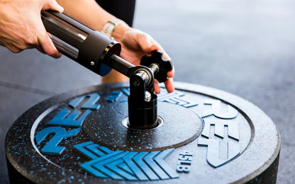 Rep Fitness - Kleva Free standing land mine - installation - Gym Equip