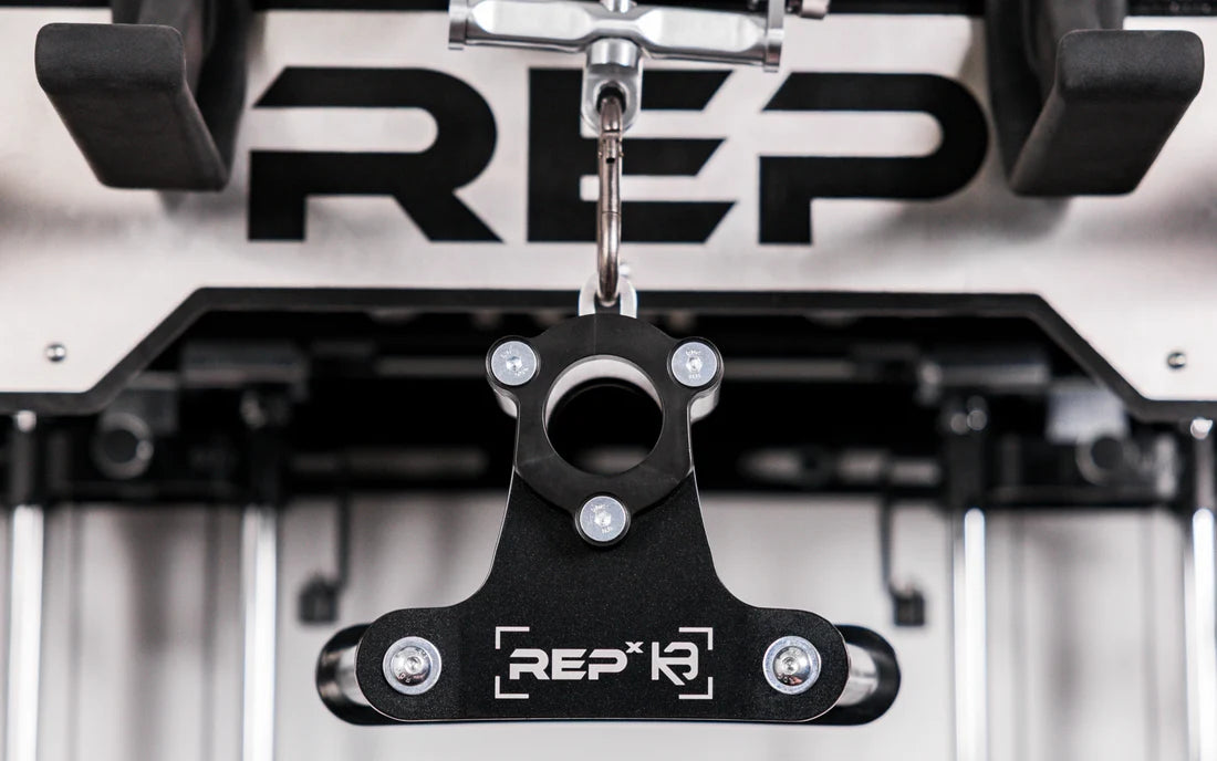 REP® X Kleva Built® Angled Atlas™ Close-Grip Cable And Landmine Attachment