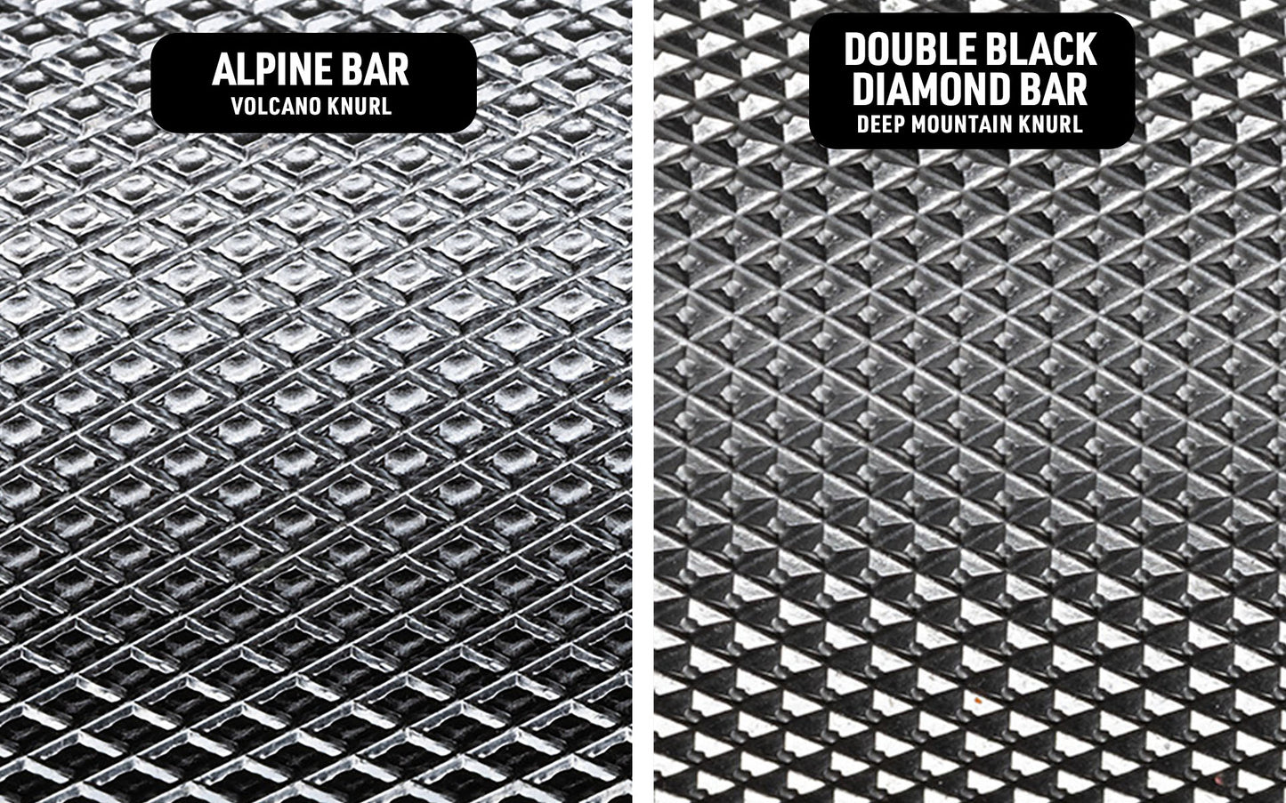 Rep Fitness - Double Black Diamond Power Bar - 20KG - Stainless Steel