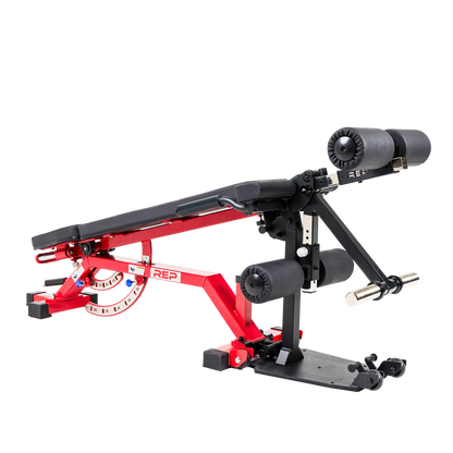 Rep Fitness - Leg Extension Attachment on a Blackwing - Gym Equip