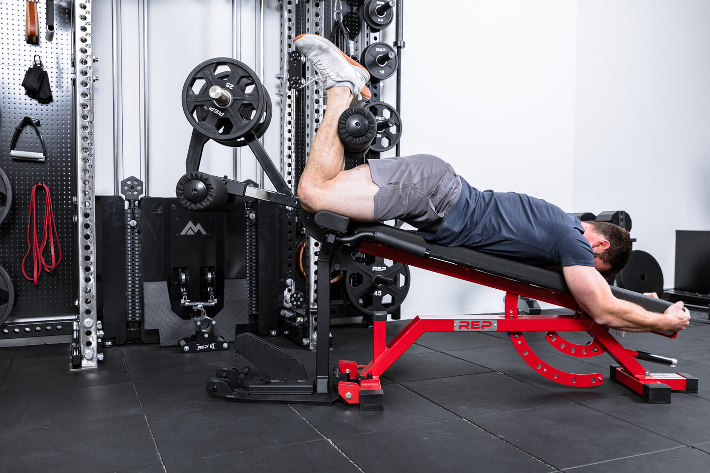 REP® Fitness - Leg Extension & Leg Curl Bench Attachment