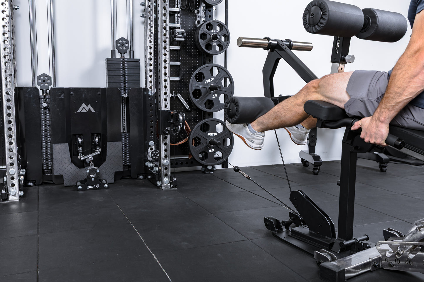 REP® Fitness - Leg Extension & Leg Curl Bench Attachment