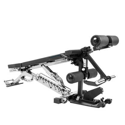 Rep Fitness - Leg Extension Attachment On a clearcoat Blackwing - Gym Equip