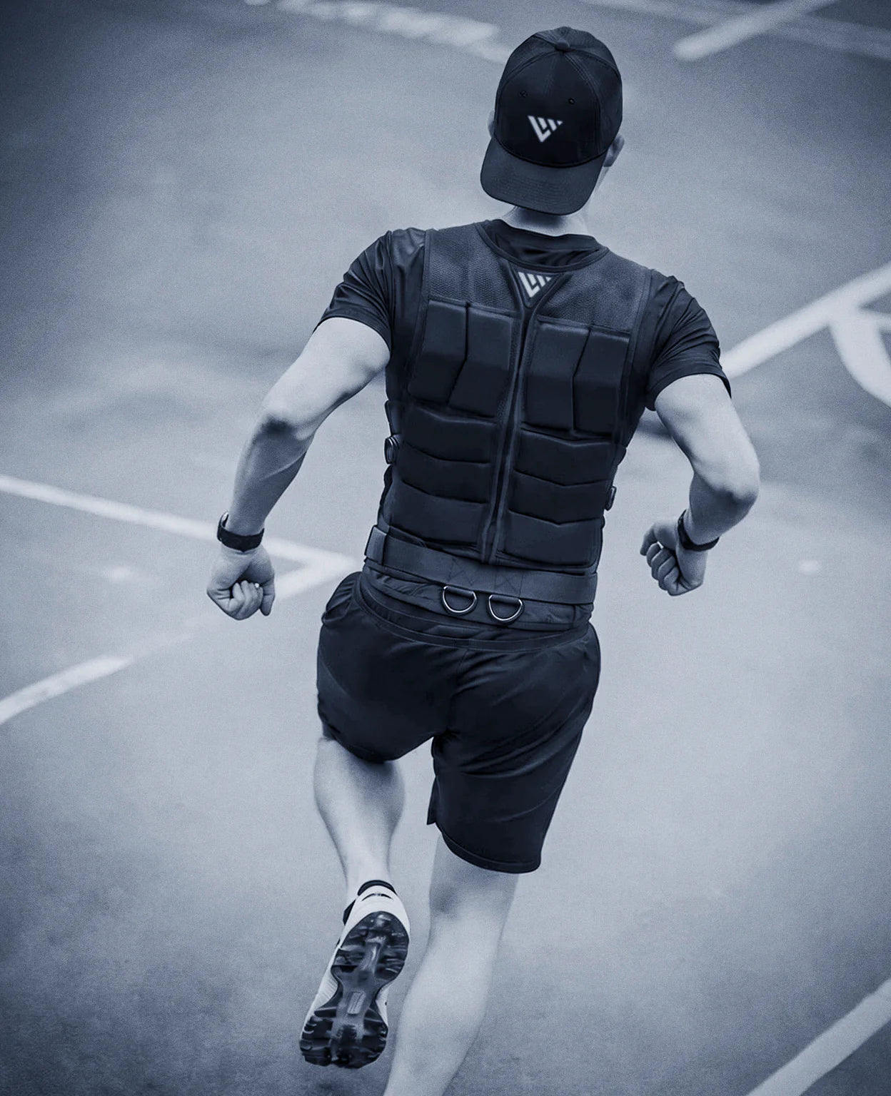Main running in Evrvest Weighted vest | Gym Equip