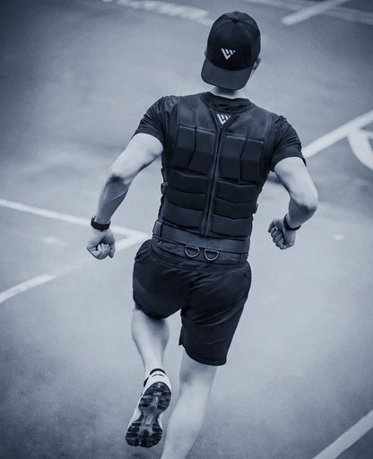 Main running in Evrvest Weighted vest | Gym Equip