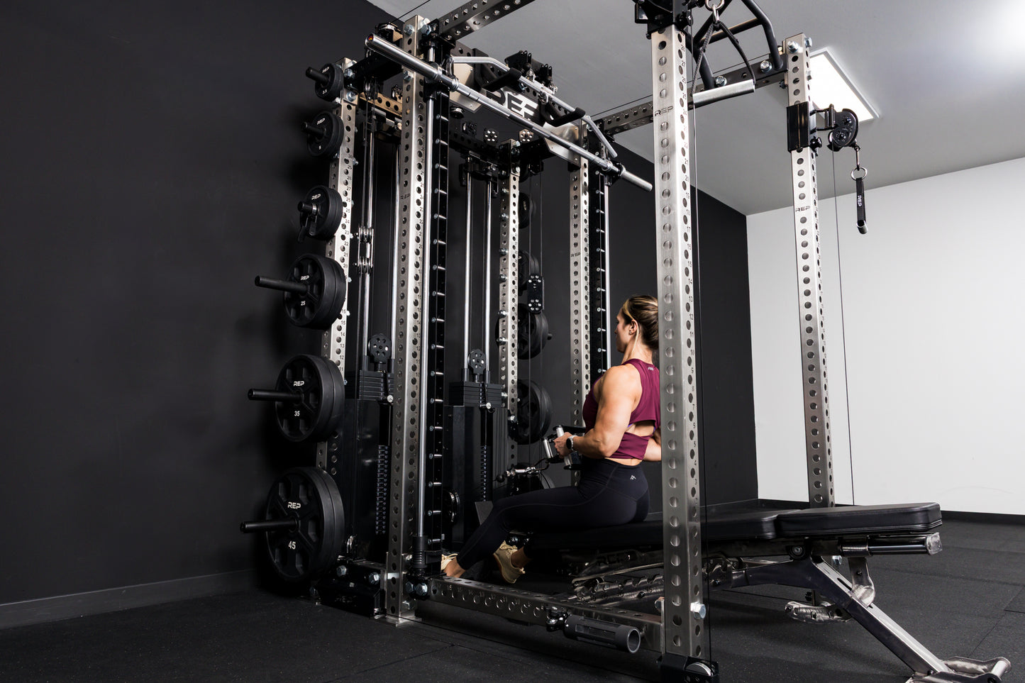 Rep Fitness - Smith Machine Rack Attachment