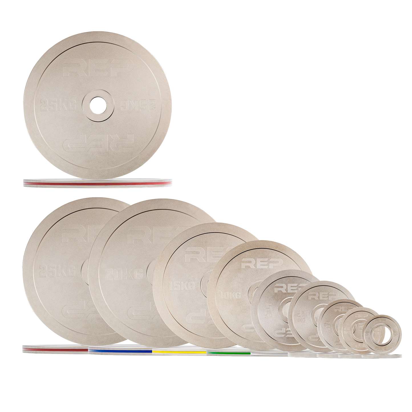 Rep Fitness - Calibrated Steel Plates