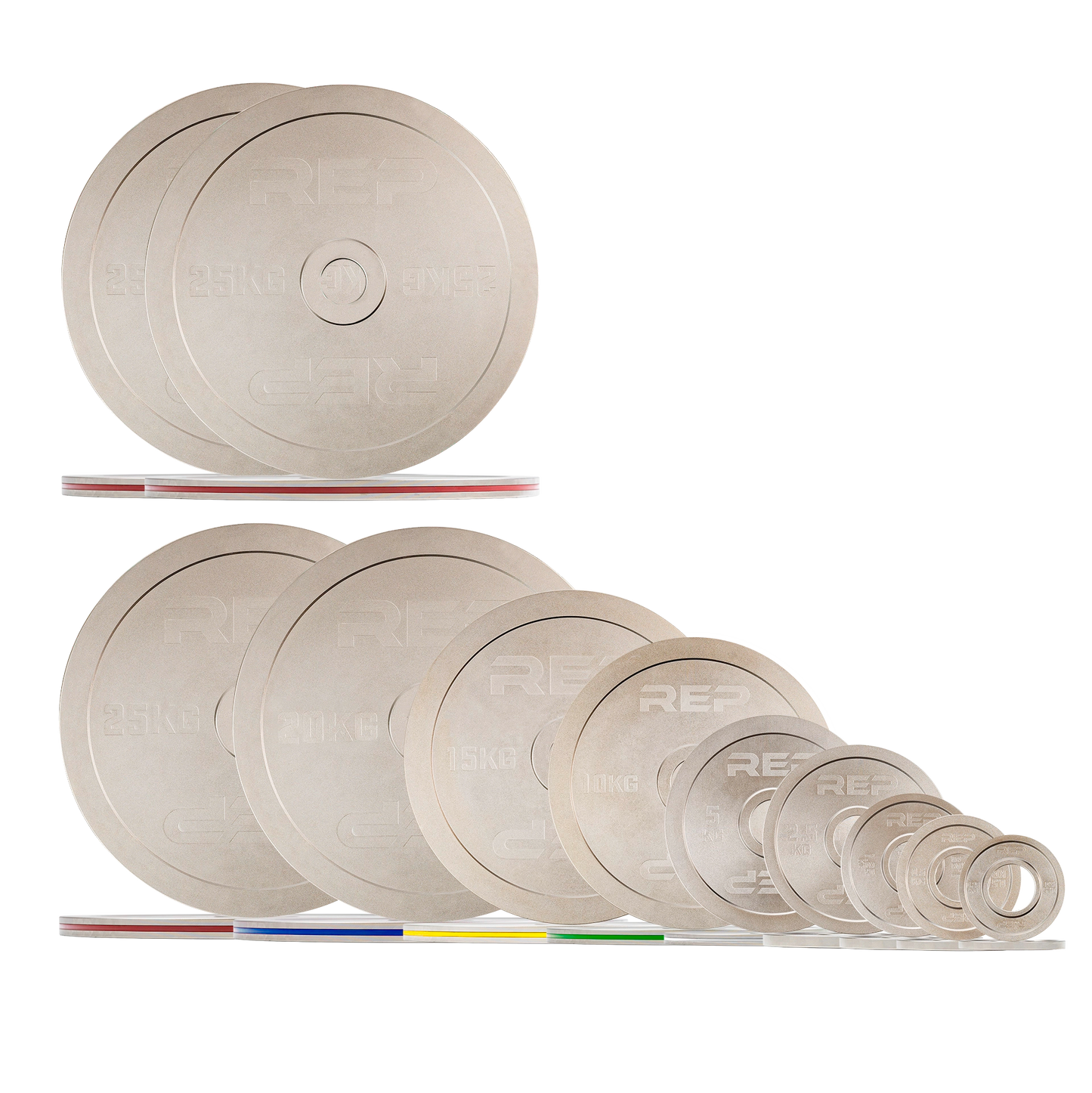 Rep Fitness - Calibrated Steel Plates