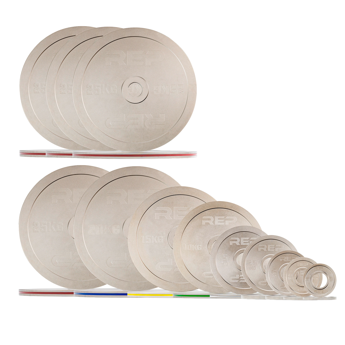 Rep Fitness - Calibrated Steel Plates
