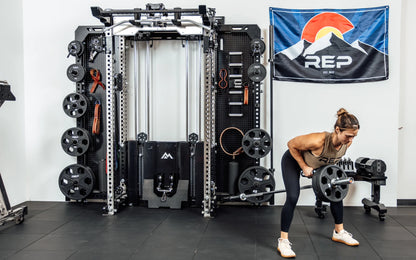 Rep Fitness - Kleva Rack Mounteded land mine -  Land mine row - Gym Equip
