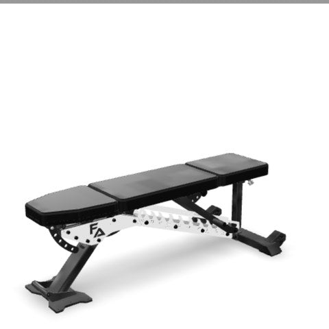 ABX Weight Bench set up for flat bench