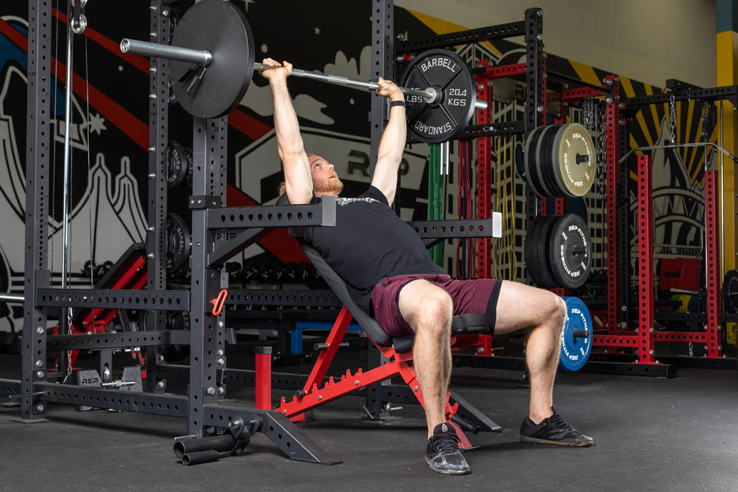 Rep Fitness - AB3100 - Metallic Black