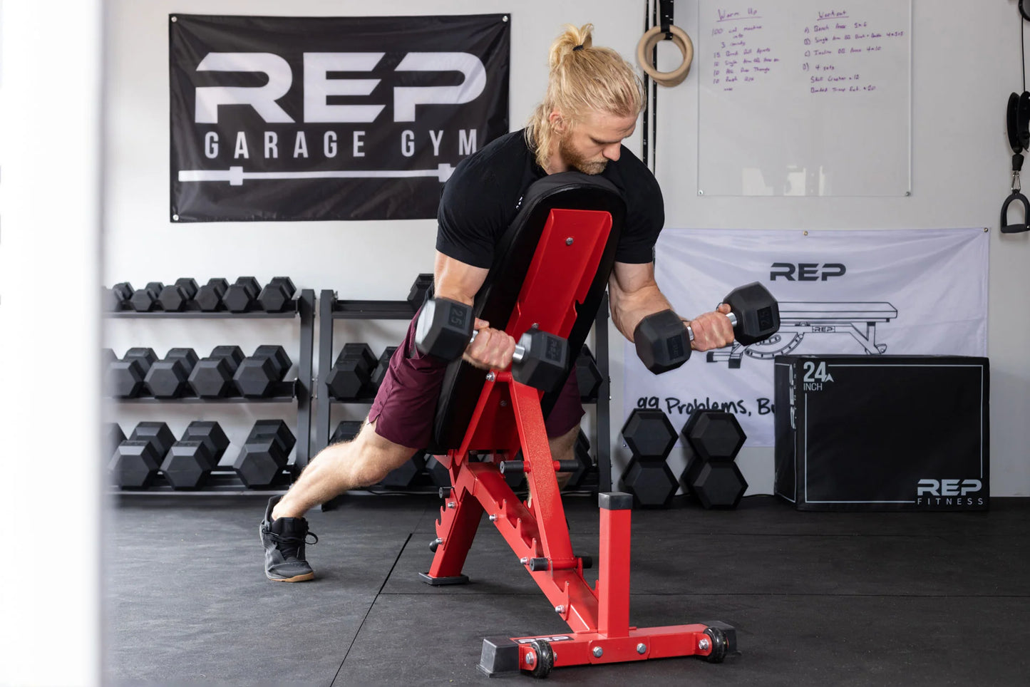 Rep Fitness - AB3100 - Metallic Black