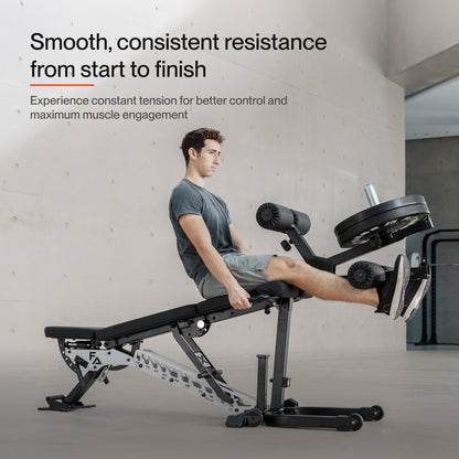 ABX Leg Developer smooth, consistent resistance