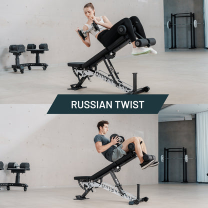 Sit-Up Attachment on the ABX Weight Bench