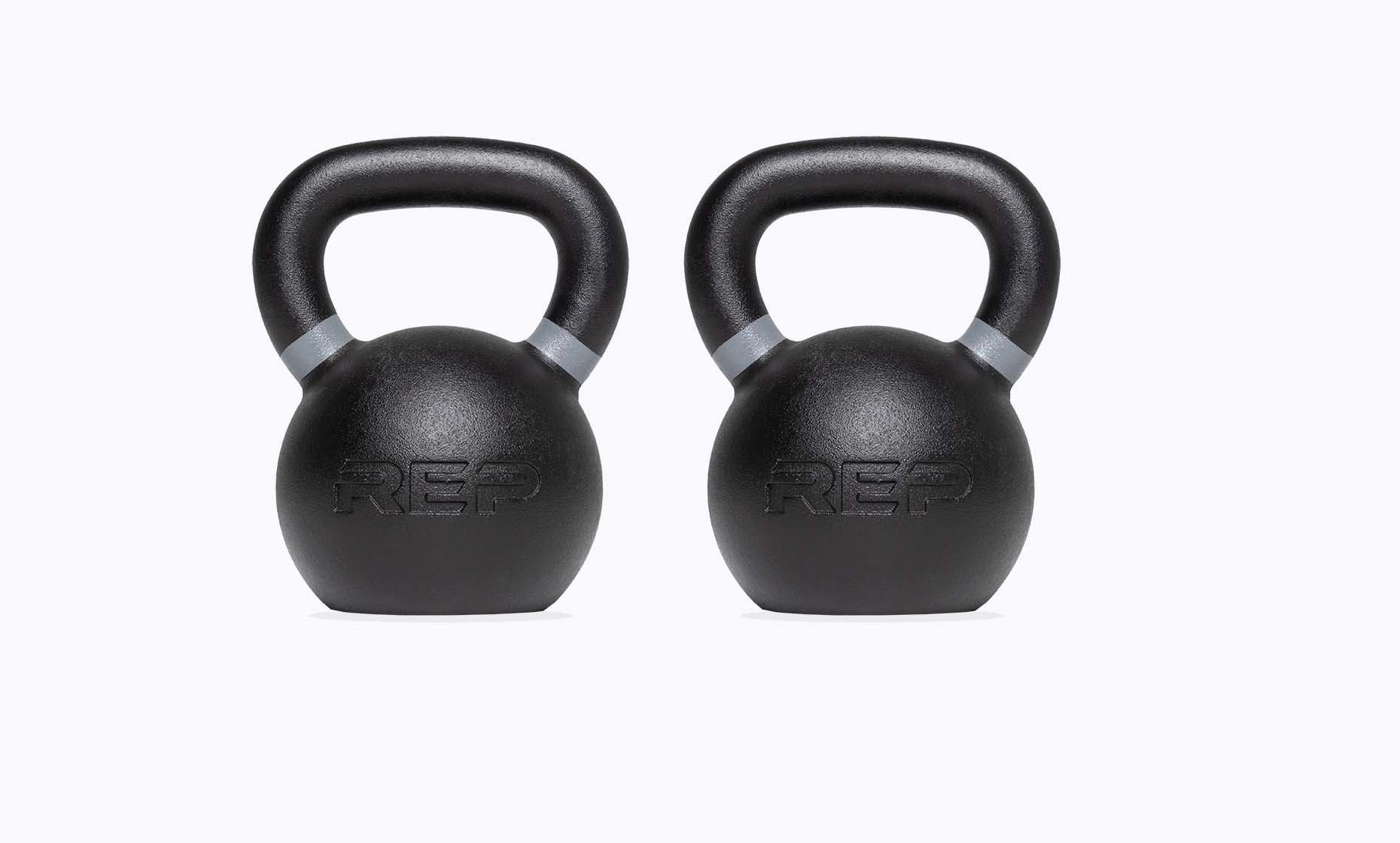 Rep Fitness - Kettlebell 20KG Pair - Gym Equip